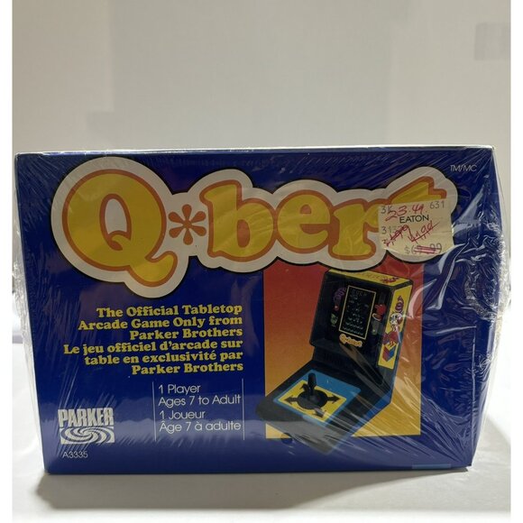 Q*Bert 1983 Tabletop Mini Arcade Game Parker Brothers, Factory sealed RARE - Picture 5 of 6